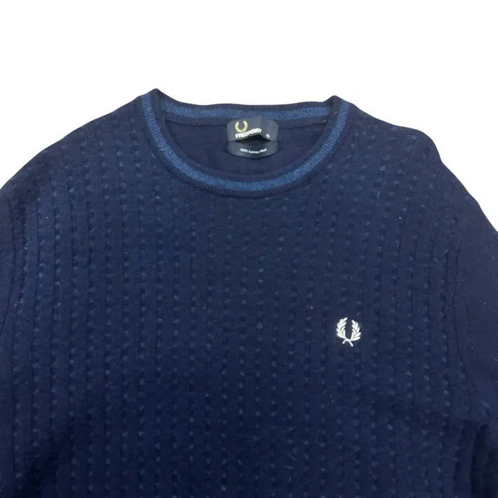 [BUNJANG] Fred Perry Lambswool Knit Sweater / 프레드페리 램스울 니트