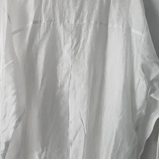 [BUNJANG] White Long Sleeve Shirt / 화이트 셔츠 롱슬리브