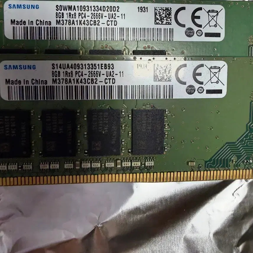 [BUNJANG] Samsung DDR4 8GB 2666MHz RAM Module / 삼성 ddr4 8gb 2666