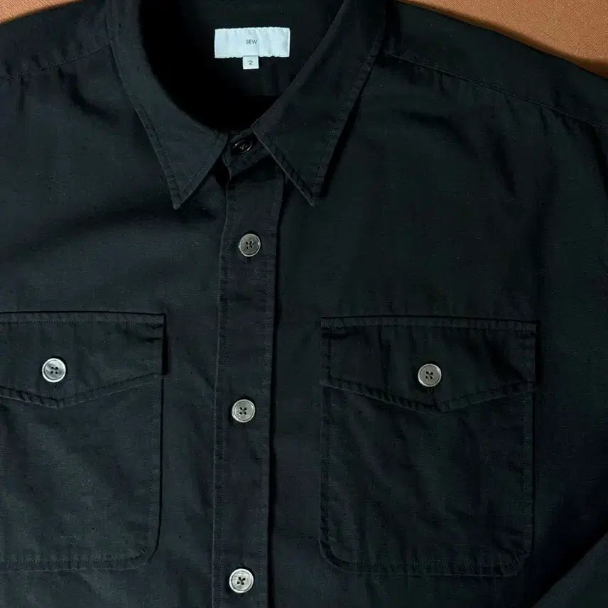 [SOLD OUT] 스테디에브리웨어 SEW 빈티지코튼 CPO셔츠