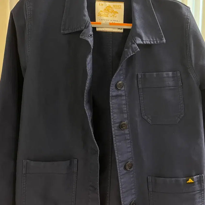 [BUNJANG] Le Mont Saint Michel Moleskin French Work Jacket / (38) 르몽생미셸 몰스킨 프렌치워크자켓