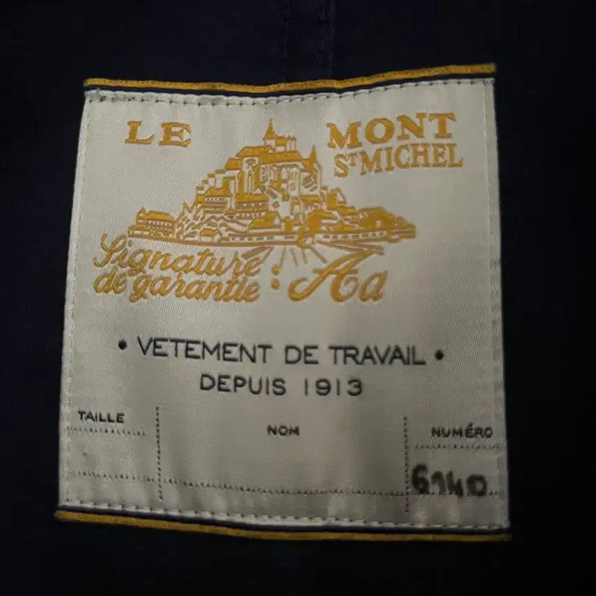 [BUNJANG] Le Mont Saint Michel Moleskin French Work Jacket / (38) 르몽생미셸 몰스킨 프렌치워크자켓