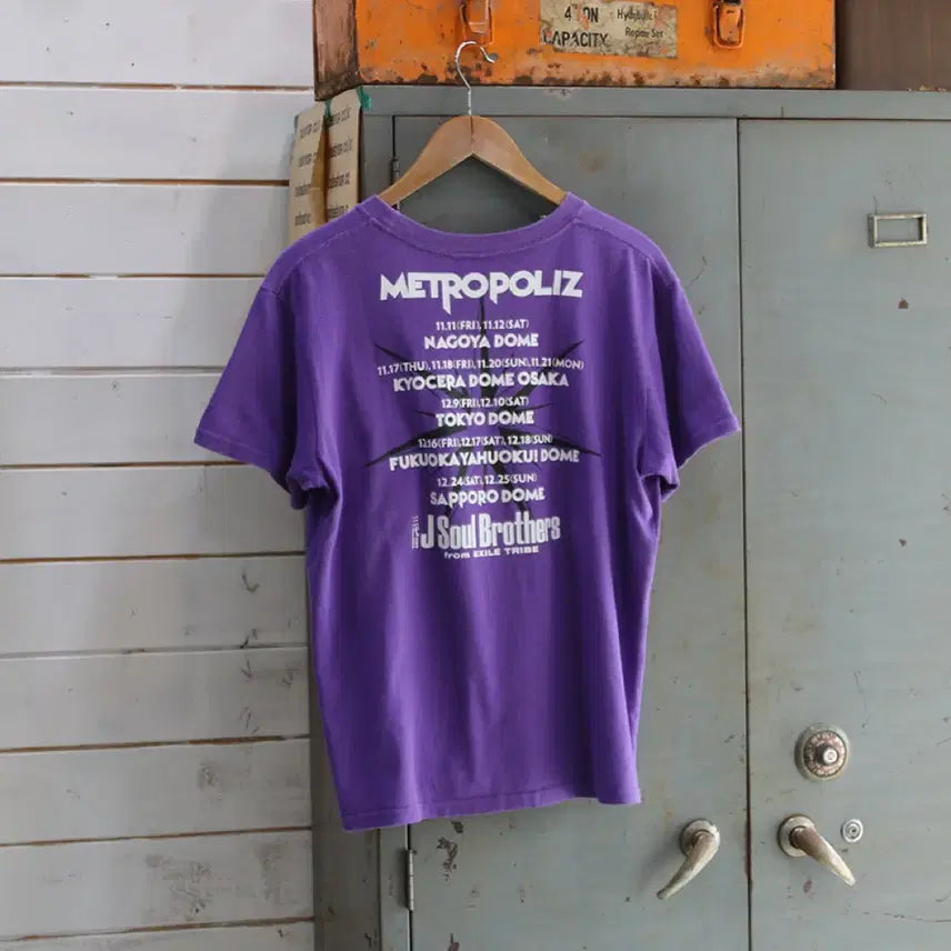[BUNJANG] METROPOLIZ Tour Short Sleeve T-Shirt (Men&