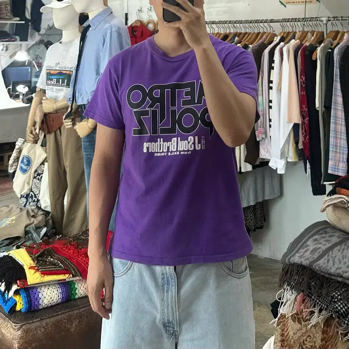 [BUNJANG] METROPOLIZ Tour Short Sleeve T-Shirt (Men&