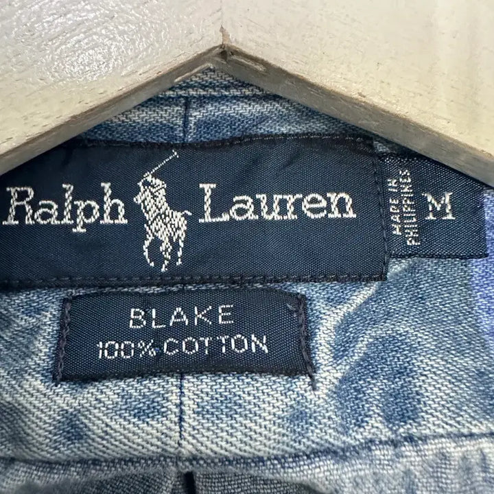 [BUNJANG] Polo Ralph Lauren Cotton Shirt / [M] 폴로 청 셔츠 만원샵