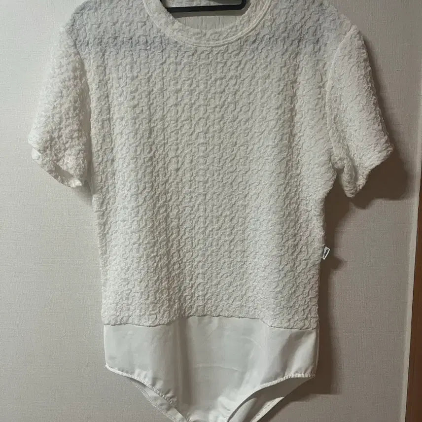 [BUNJANG] SINO Body Suit White / 시눈 바디수트 화이트