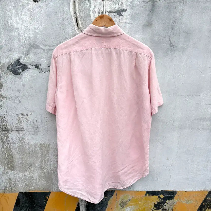 [BUNJANG] Polo Linen Short Sleeve Shirt Men&