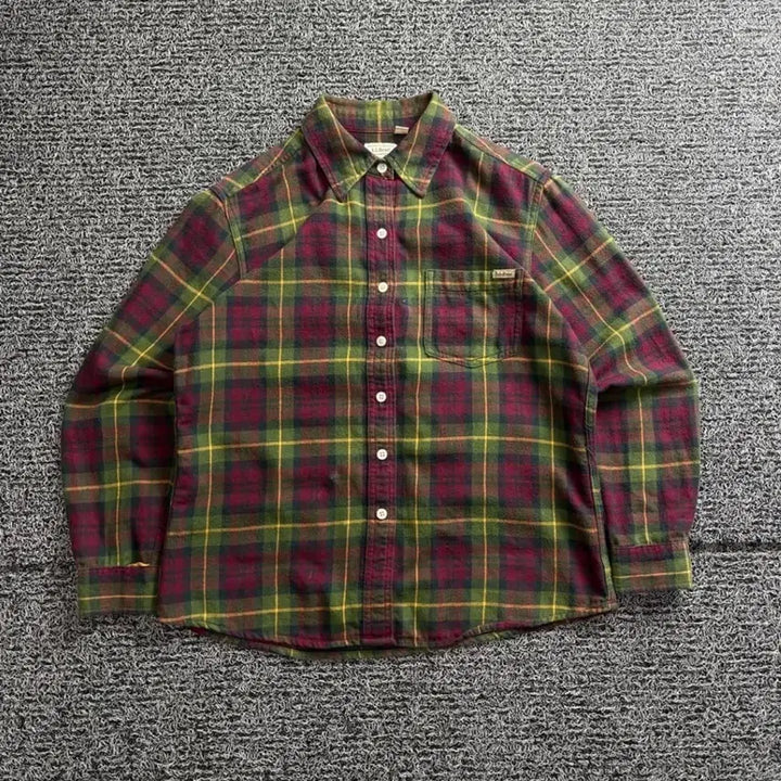 [BUNJANG] LL Bean Classic Tartan Check Flannel Shirt / LL BEAN 엘엘빈 클래식 타탄 체크 플란넬 셔츠 5061