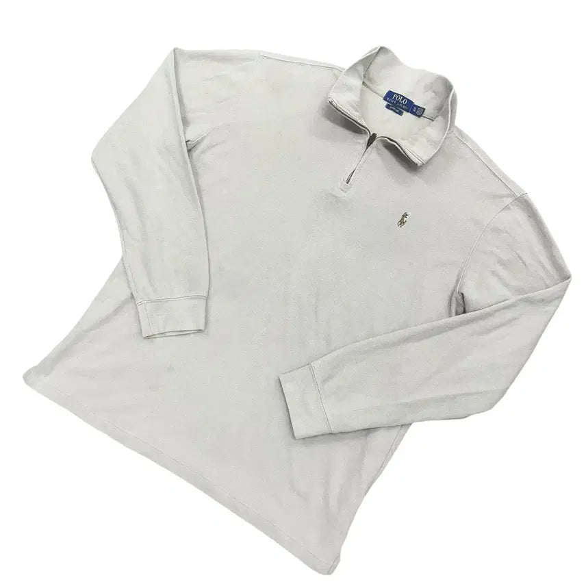 [BUNJANG] Polo Ralph Lauren Half-Zip Knit Sweater / 폴로랄프로렌 반집업 니트