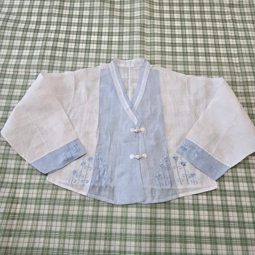 [BUNJANG] Mosi Modernized Hanbok Jacket (Linen Blend) / 33ㅡ모시 개량저고리 ㅡ66
