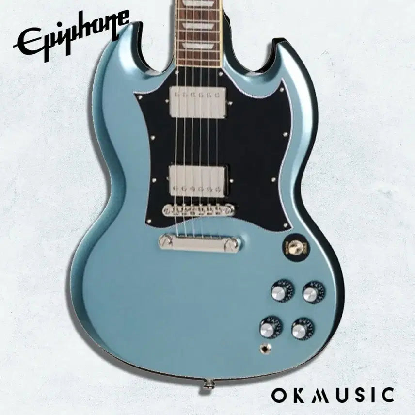[BUNJANG] Epiphone SG Standard Electric Guitar Pelham Blue / (구매) 에피폰 SG 스탠다드 펄햄블루 일렉기타