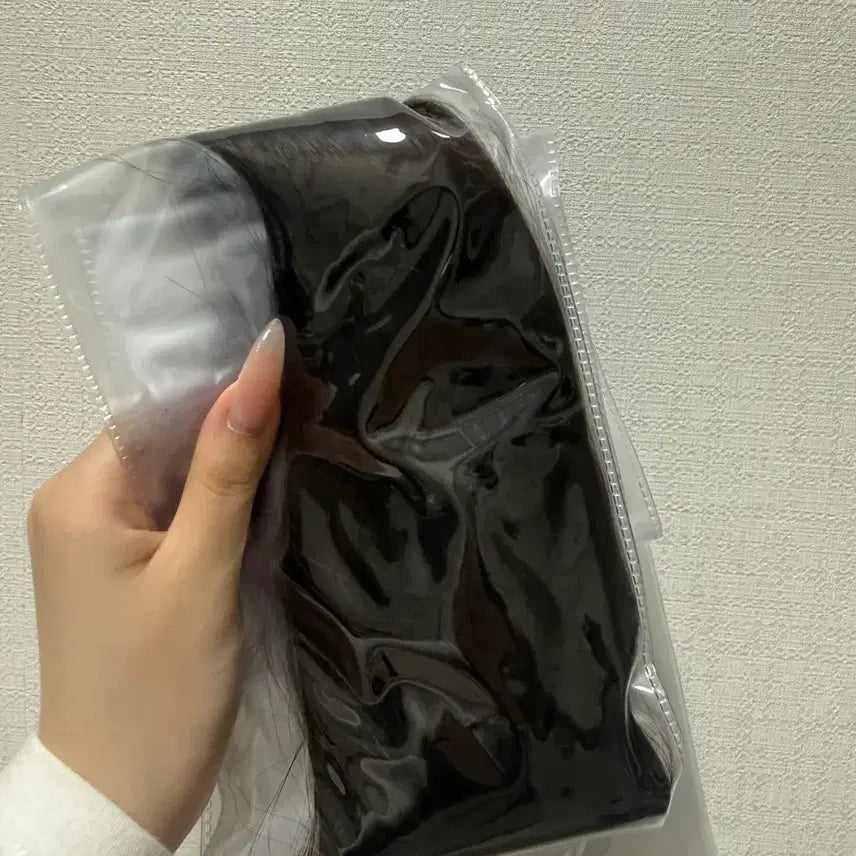 [BUNJANG] 22-inch Natural Brown Remy Human Hair Extensions (60 pcs) / 인모 붙임머리 자연갈색 22인치