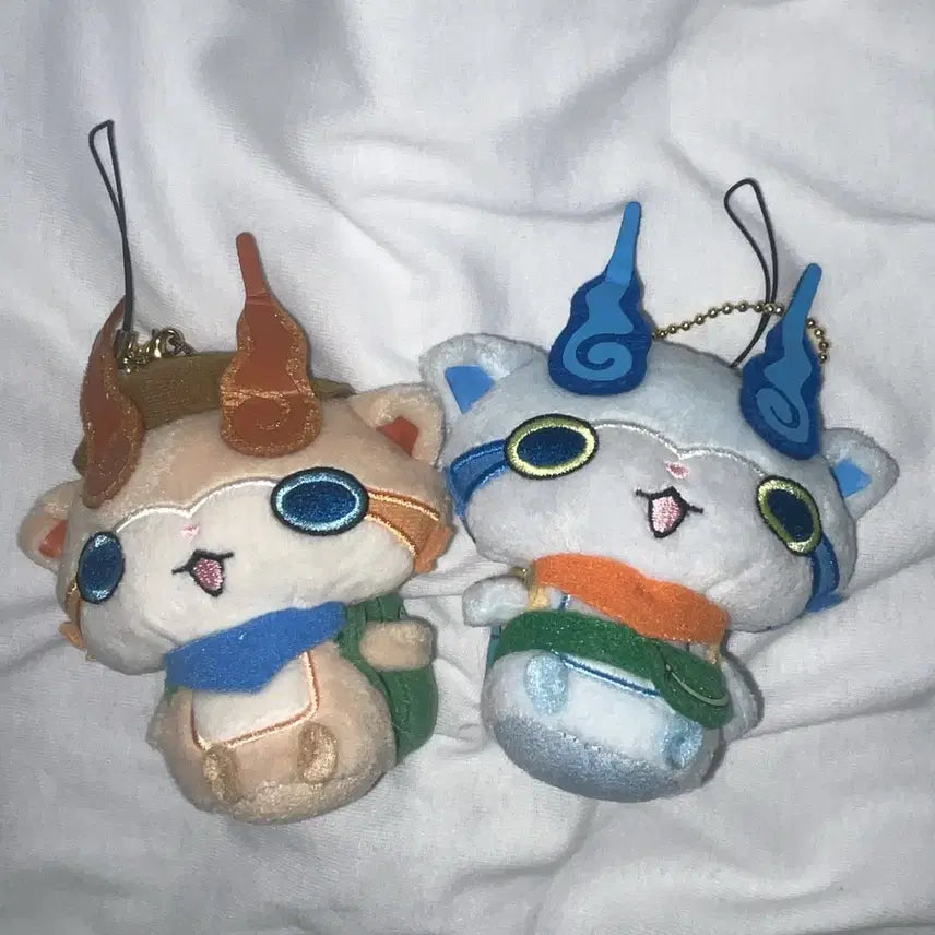 [BUNJANG] Yo-kai Watch KK Brothers Doll Set Bundle / 요괴워치 kk 브라더스 인형 세트 일괄 판매 백멍이 황멍이