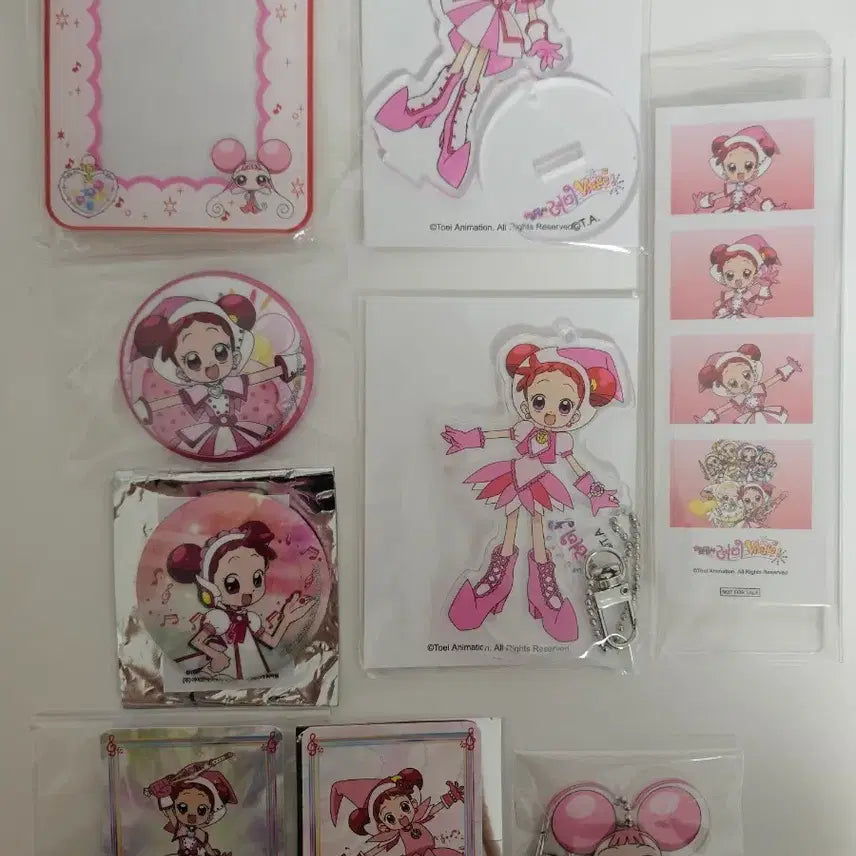 [BUNJANG] Ojamajo Doremi V-Square Pop-up Cafe MD Goods Remi Set / 꼬마마법사레미 브이스퀘어 팝업 카페 MD 굿즈 레미 세트