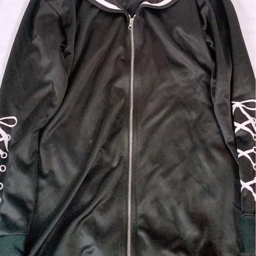 [BUNJANG] Sailor Hoodie Zip-Up / 세일러 후드집업 지뢰계 서브컬쳐