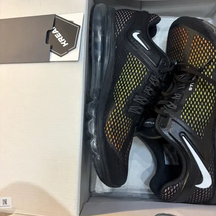[BUNJANG] Nike Air Max x Stussy Collaboration Black / 나이키 에어맥스 STUSSY 콜라보 블랙