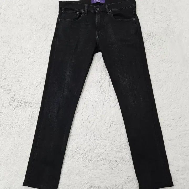 [BUNJANG] Polo Ralph Lauren Purple Label Black Denim Pants / 폴로 랄프로렌 퍼플라벨 블랙데님 팬츠