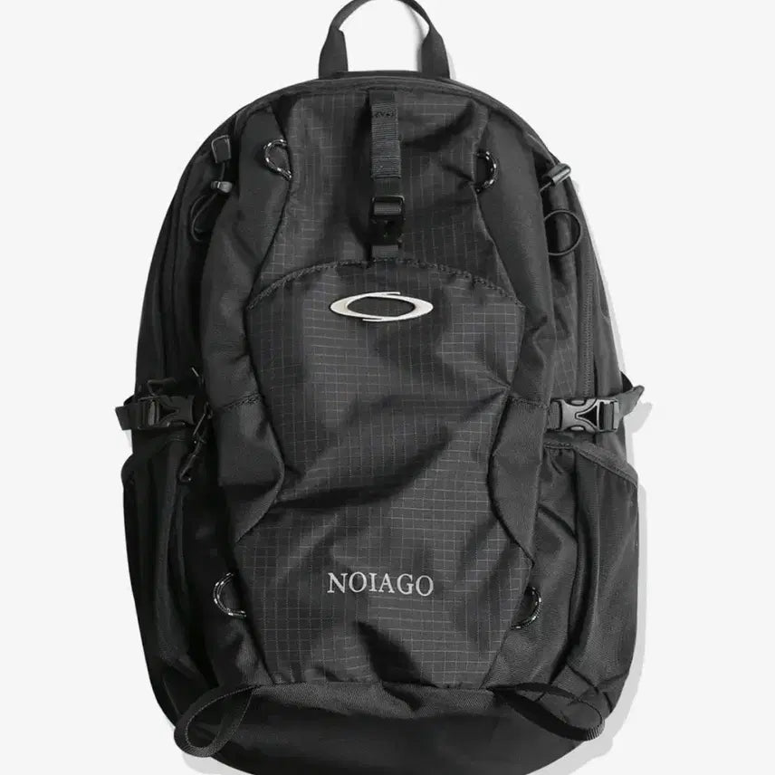 [BUNJANG] Noiago Nylon Daily Backpack (Black) / 노이아고 나일론 데일리 백팩 (블랙)