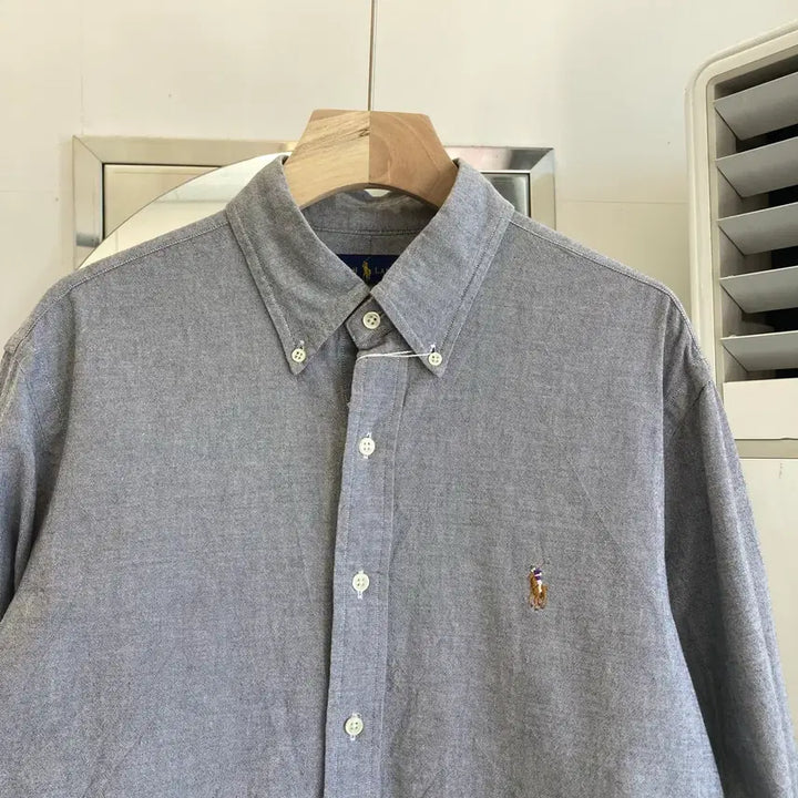 [BUNJANG] Polo Ralph Lauren Oxford Shirt Slim Fit L / 폴로 랄프로렌 옥스퍼드 셔츠 L(100)슬림핏 Polo Ralph Lau