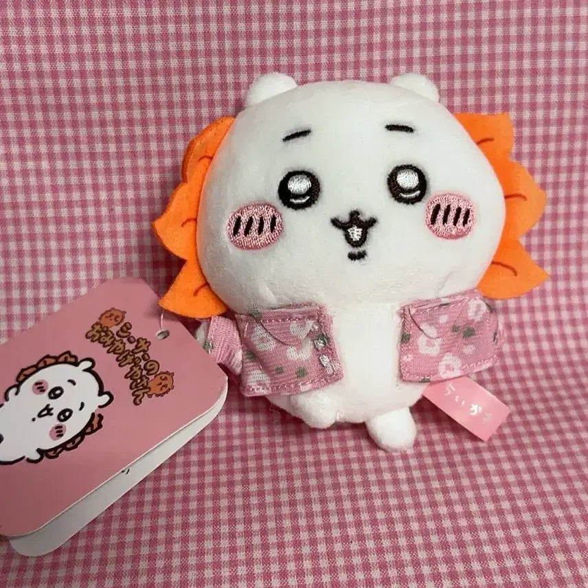 [BUNJANG] Chiikawa Shirt Mascot Keyring / 시사가 된 치이카와 셔츠 인형 마스코트 키링