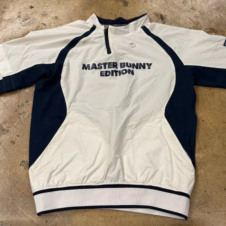 [BUNJANG] Master Bunny Edition Windbreaker Half Zip Golf Wear / [정품/4] 마스터바니 에디션 바람막이 하프집업 골프웨어