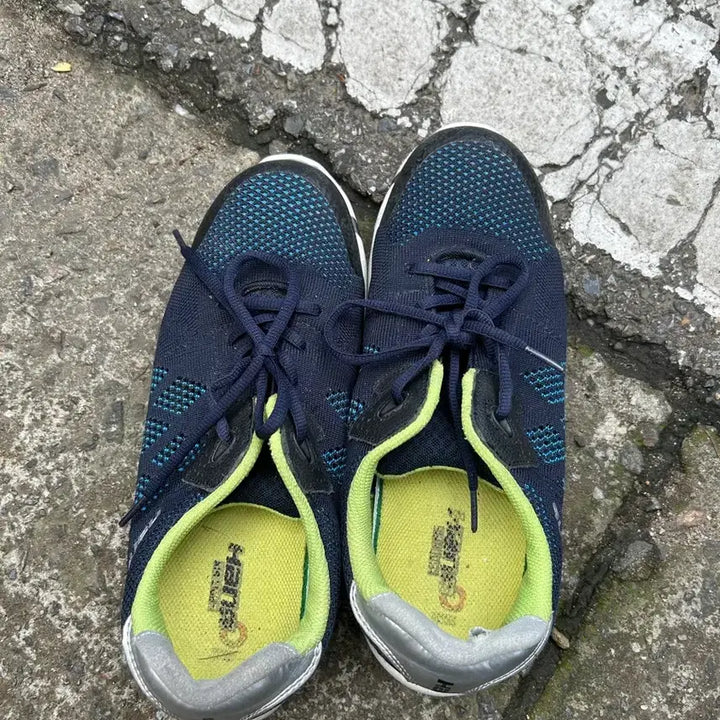 [BUNJANG] Hans Safety Shoes 265 Navy Mesh / 한스안전화 265