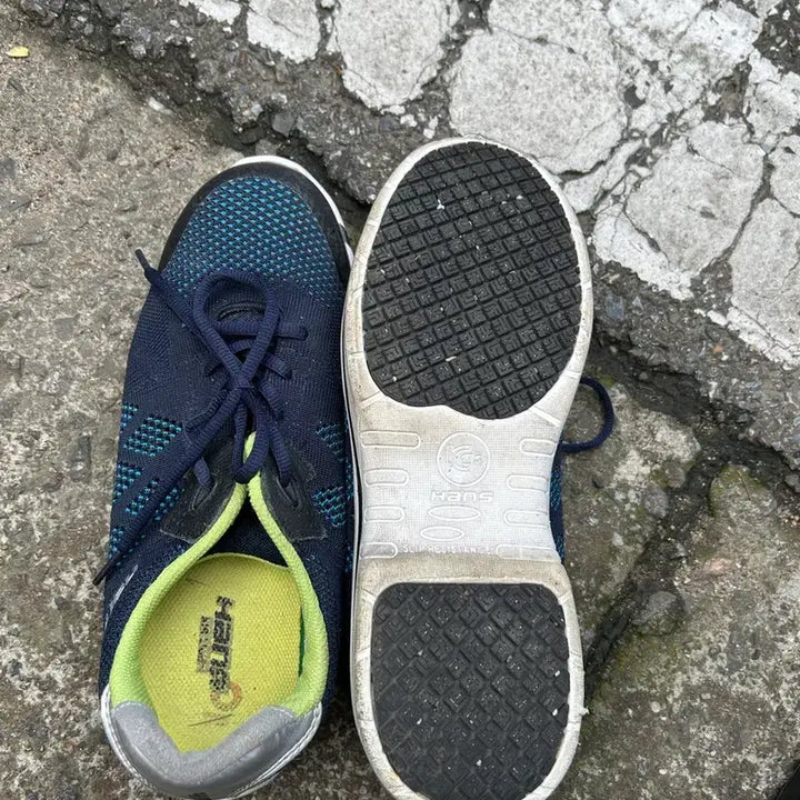 [BUNJANG] Hans Safety Shoes 265 Navy Mesh / 한스안전화 265