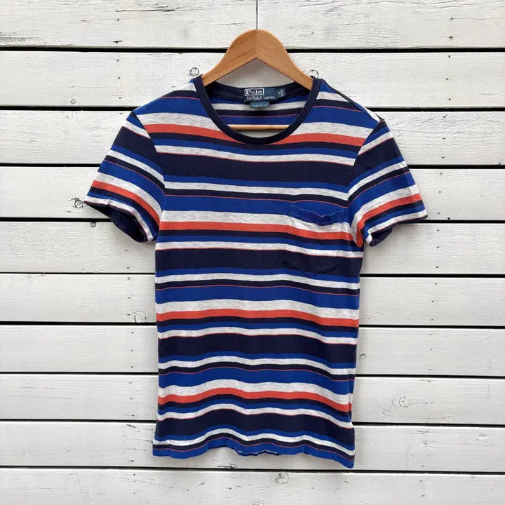 [BUNJANG] Polo Ralph Lauren Striped Short Sleeve T-Shirt / Polo 폴로 스트라이프 반팔 티셔츠