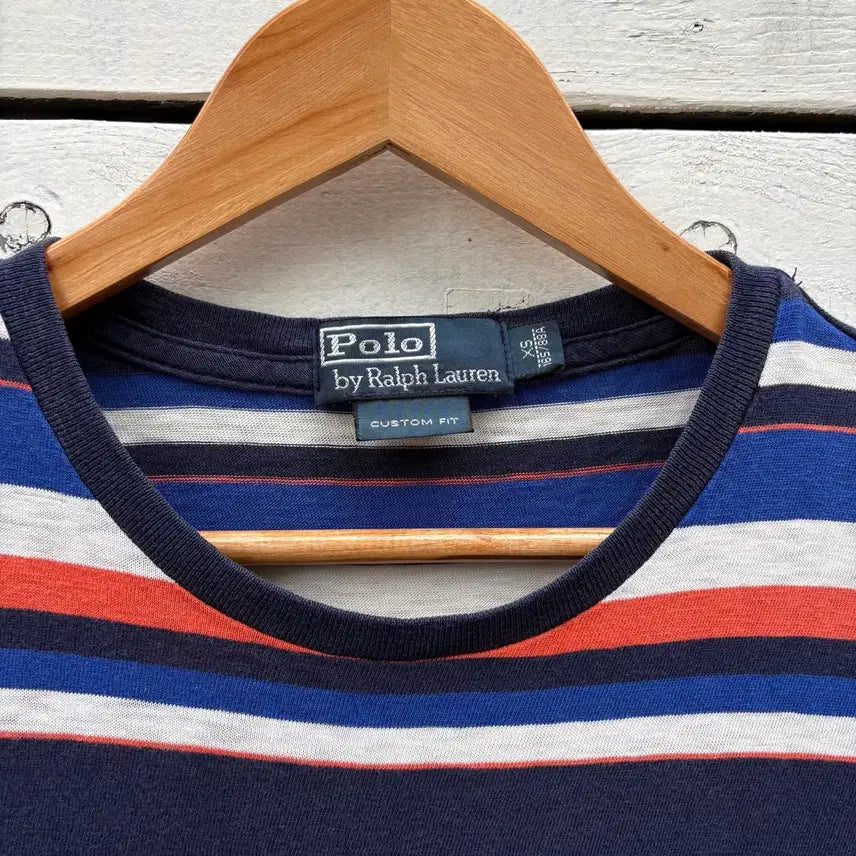 [BUNJANG] Polo Ralph Lauren Striped Short Sleeve T-Shirt / Polo 폴로 스트라이프 반팔 티셔츠