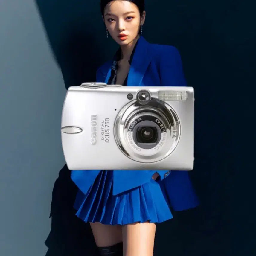 [BUNJANG] Canon IXUS 750 Silver Vintage Digital Camera / 캐논 익서스 750 CANON IXUS 750 빈티지 디지털 카메라 디카
