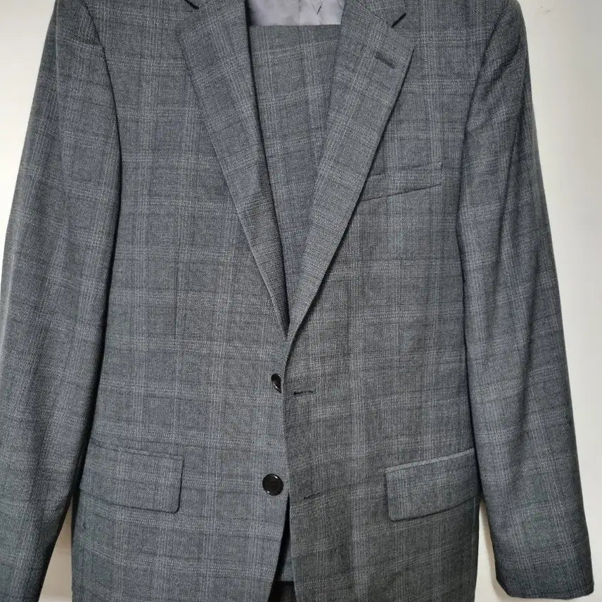 [BUNJANG] SIEG Check Pattern Suit Set 100/32 / SIEG정장 세트 체크 무늬100/32