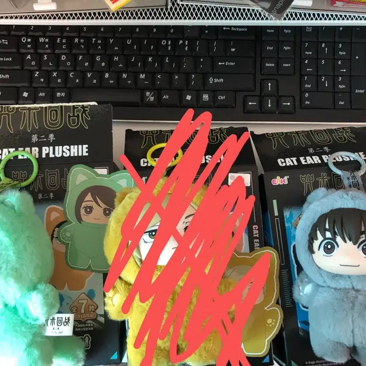 [BUNJANG] Jujutsu Kaisen Rabubu Chububu Shoko Hybara Bundle Set / 주술회전 라부부 주부부 쇼코 하이바라 일괄