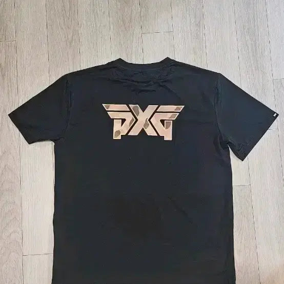 [BUNJANG] PXG FOR HEROES Black T-Shirt Size 95 / PXG 반팔티 FOR HEROES 블랙 95 가슴단면 50