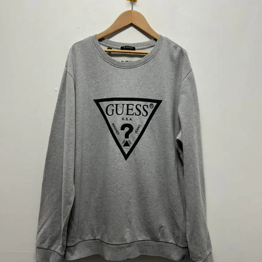 [BUNJANG] Guess Grey Sweatshirt XL / 게스 맨투맨 그레이 XL