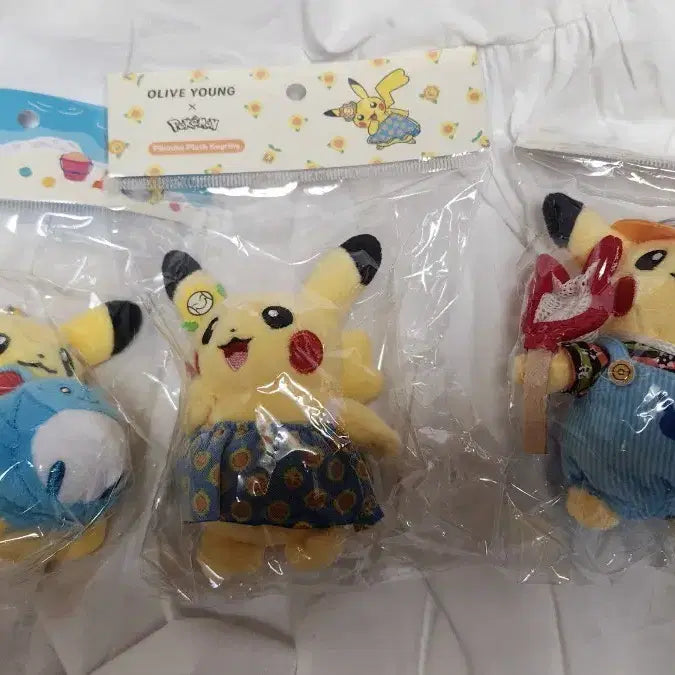 [BUNJANG] Olive Young x Pokémon Pikachu Keyring / 올리브영 피카츄 키링