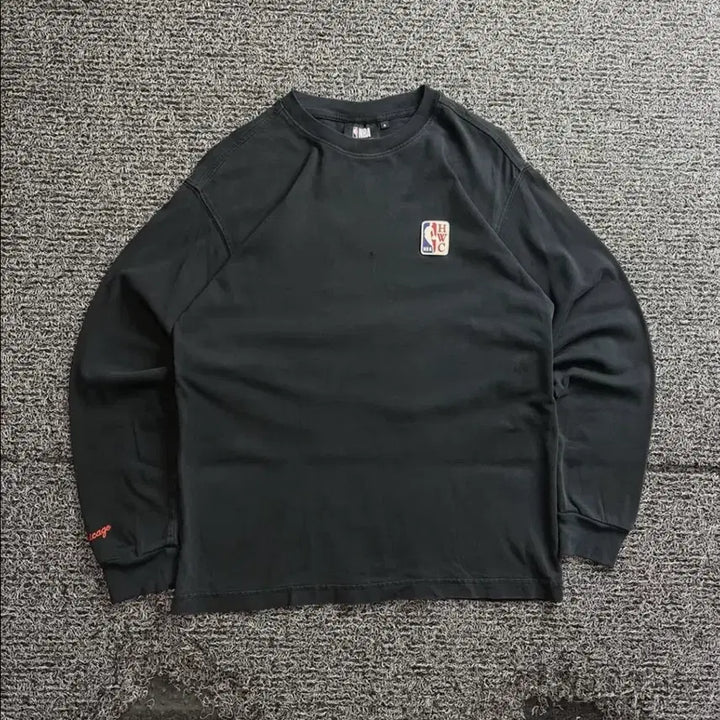 [BUNJANG] NBA Hardwood Classics WHC Black Long Sleeve T-Shirt / NBA 아카이브 하드우드 클래식 WHC 블랙 롱슬리브5066