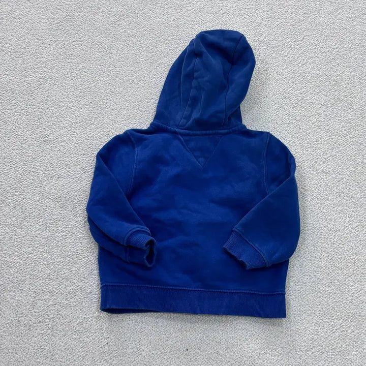 [BUNJANG] Tommy Hilfiger Kids Lightly Brushed Fleece Hoodie Zip-Up Jacket / 2T 타미힐피거 키즈 약기모 후드 집업 자켓 0619E