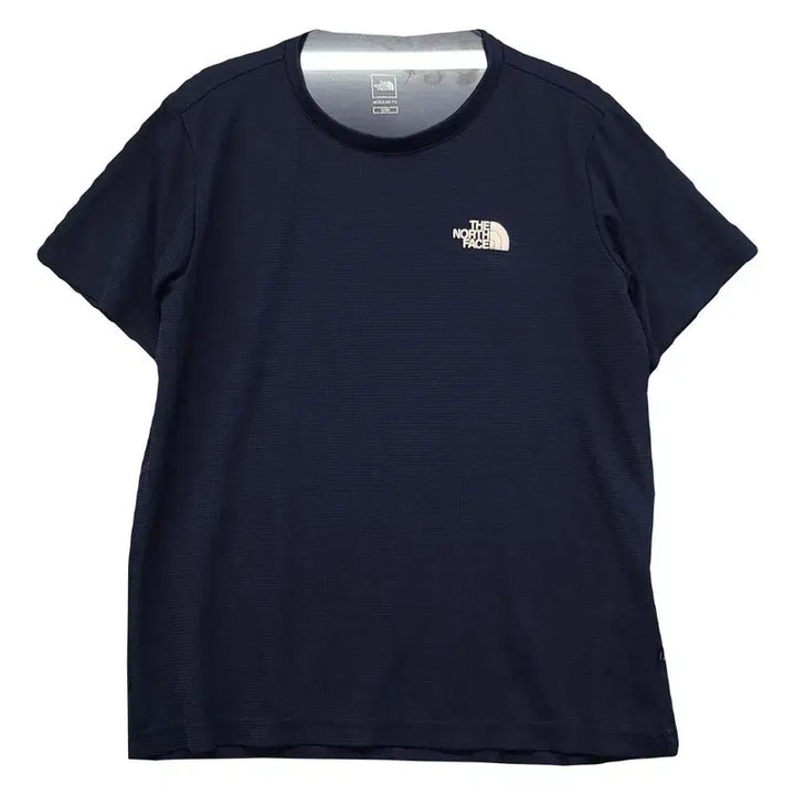 [BUNJANG] The North Face Logo Performance Short Sleeve T-Shirt Navy S/90 / 노스페이스 네이비 로고 기능성 반팔티 S/90