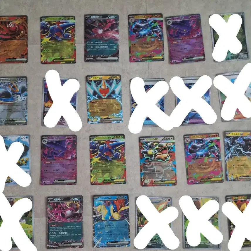 [BUNJANG] Pokemon Trading Card Game Cards (Rare) / 포켓몬 카드 RR