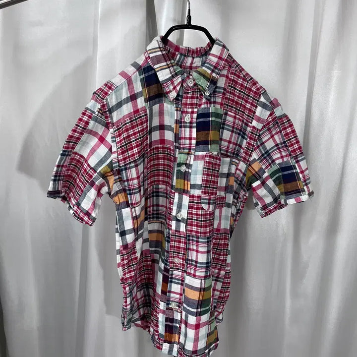 [BUNJANG] BEAMS BOY Patchwork Shirt / BEAMS BOY 패치워크 셔츠
