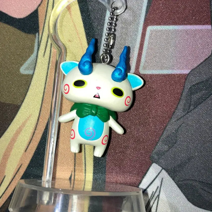 [BUNJANG] Yo-kai Watch Classic Bakumon &amp; Komasan Dangling Figure Set / 급처)) 요괴워치 고전 백멍이 코마상 대롱대롱 피규어