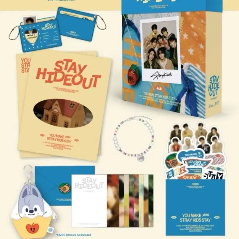 [BUNJANG] Stray Kids Stay 4th Gen Kit (Sealed) / [미개봉] 스트레이키즈 Straykids 스테이 4기 키트