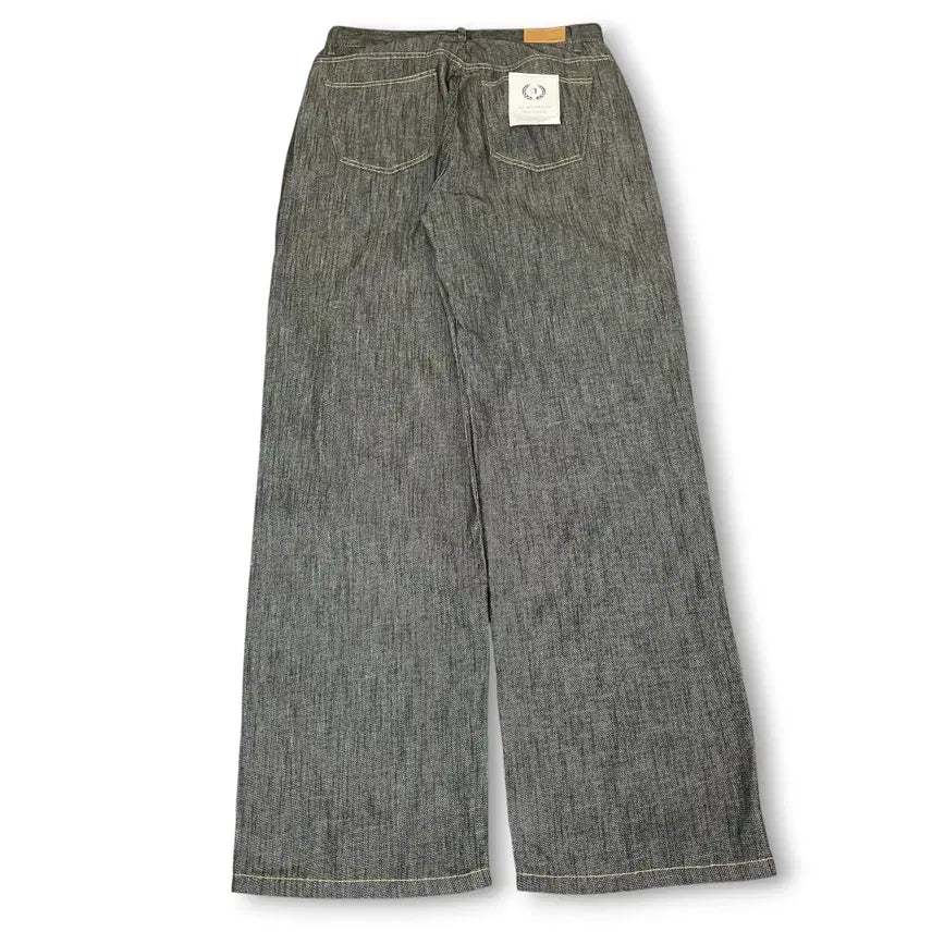 [BUNJANG] Urban Dress Black Denim Wide Pants L / 어반드레스 블랙 데님 와이드 팬츠 L