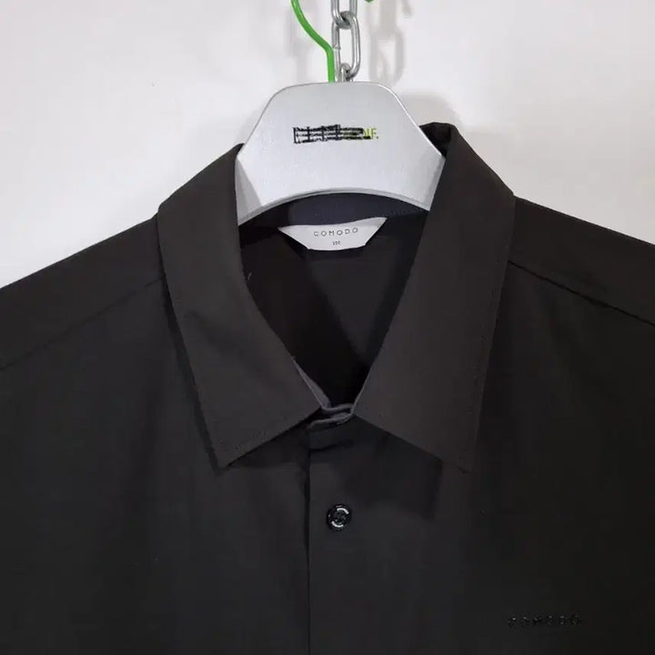 [BUNJANG] Comodo Black Short Sleeve Shirt Size 100 / 코모드 블랙 셔츠 100