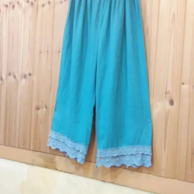 [BUNJANG] LAFiF Lace Wide-Fit Linen Pants / *LAFiF  와이드 핏 레이스 마 바지*