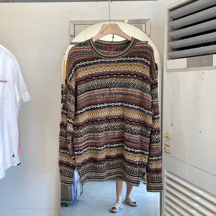 [BUNJANG] Missoni Summer Knit T-Shirt Size L / 미쏘니 여름 니트티 L Missoni Summer Knit