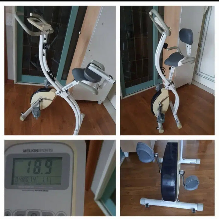 [BUNJANG] Melkins Sports Indoor Exercise Bike with Bonus Backpack / 멜킨스츠실내자전거남.여.노.소집에서운동하실분저렴히3만원그외가방모두덤