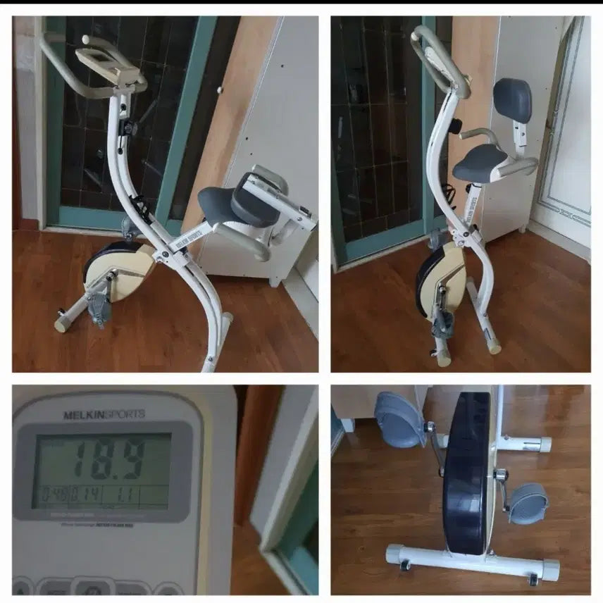 [BUNJANG] Melkins Sports Indoor Exercise Bike with Bonus Backpack / 멜킨스츠실내자전거남.여.노.소집에서운동하실분저렴히2만5천원그외가방모두덤