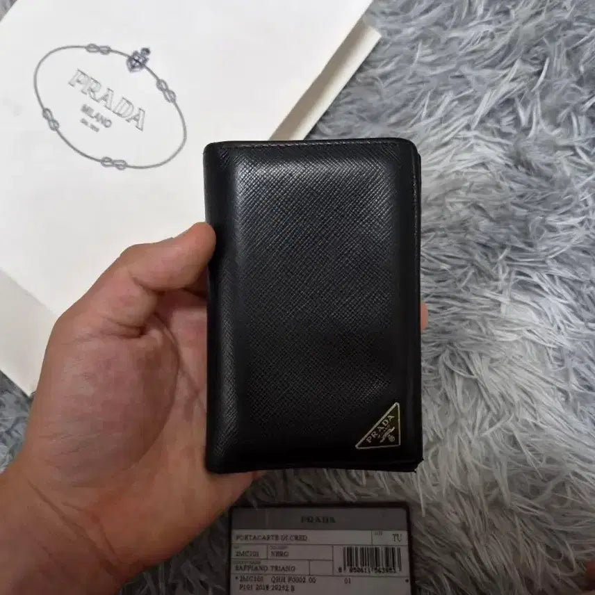 [BUNJANG] Prada Saffiano Leather Organizer Wallet / 프라다 사파이노 레더 오거나이저 지갑