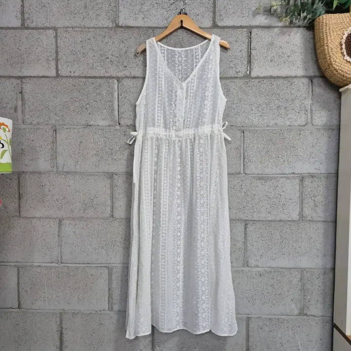 [BUNJANG] Cotton Layered Dress / 면 레이어드 원피스 하구미룩/모리걸/하나모토